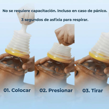 Domuvia Safe® - Mascarilla Anti Asfixia Pro